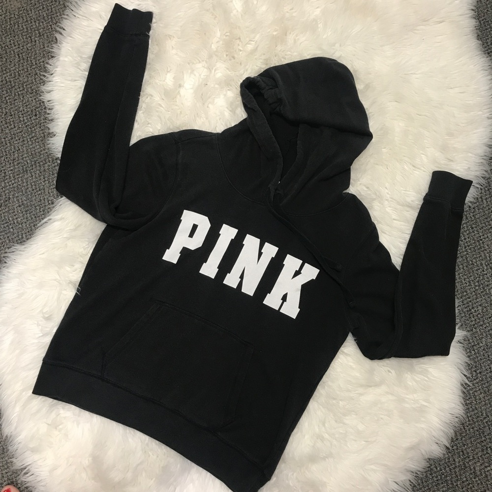 PINK black hoodie